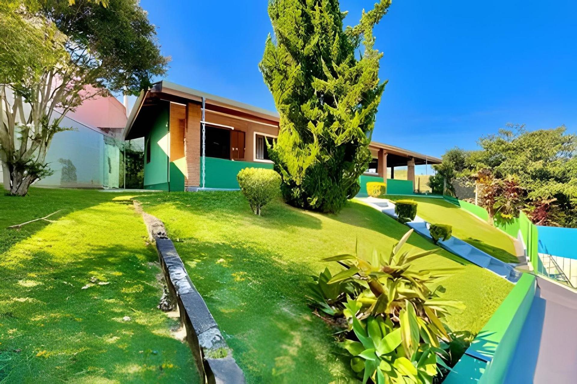 Chacara Com Piscina Aquecida- Perdoes Villa Bom Jesus dos Perdoes Luaran gambar